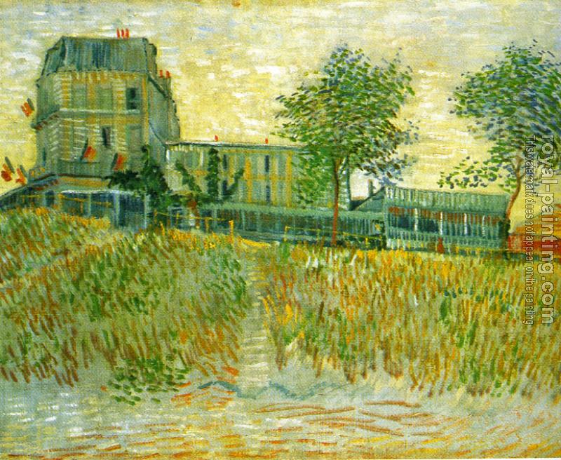 Vincent Van Gogh : Restaurant de la Sirene at Asnieres